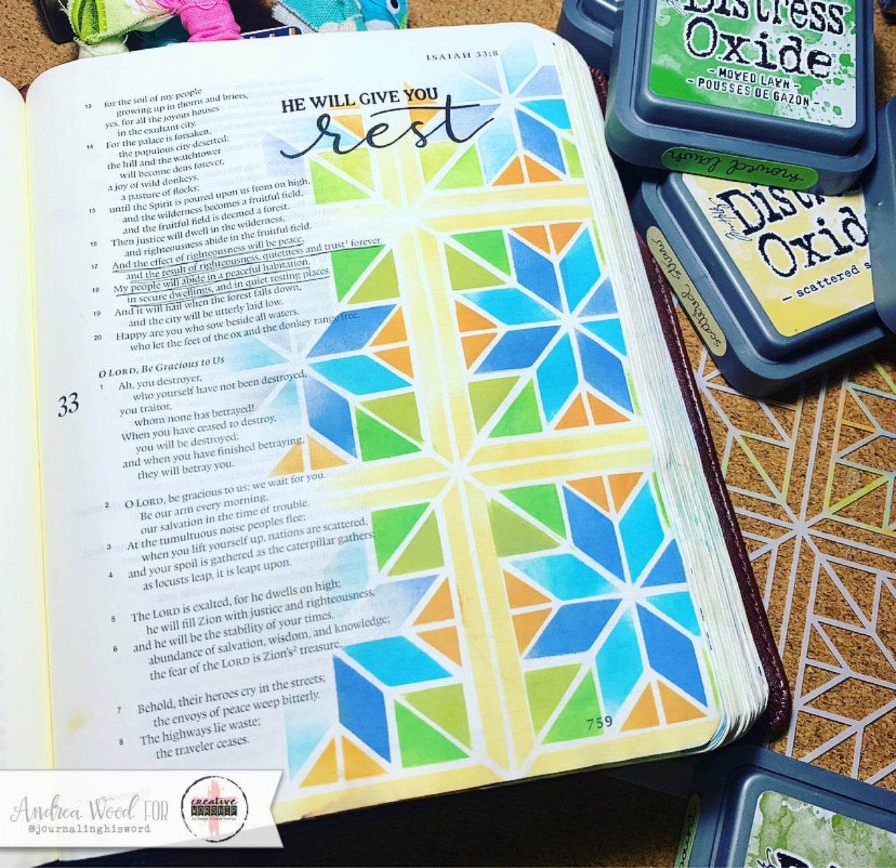Faith Phrases Clear Stamp Set