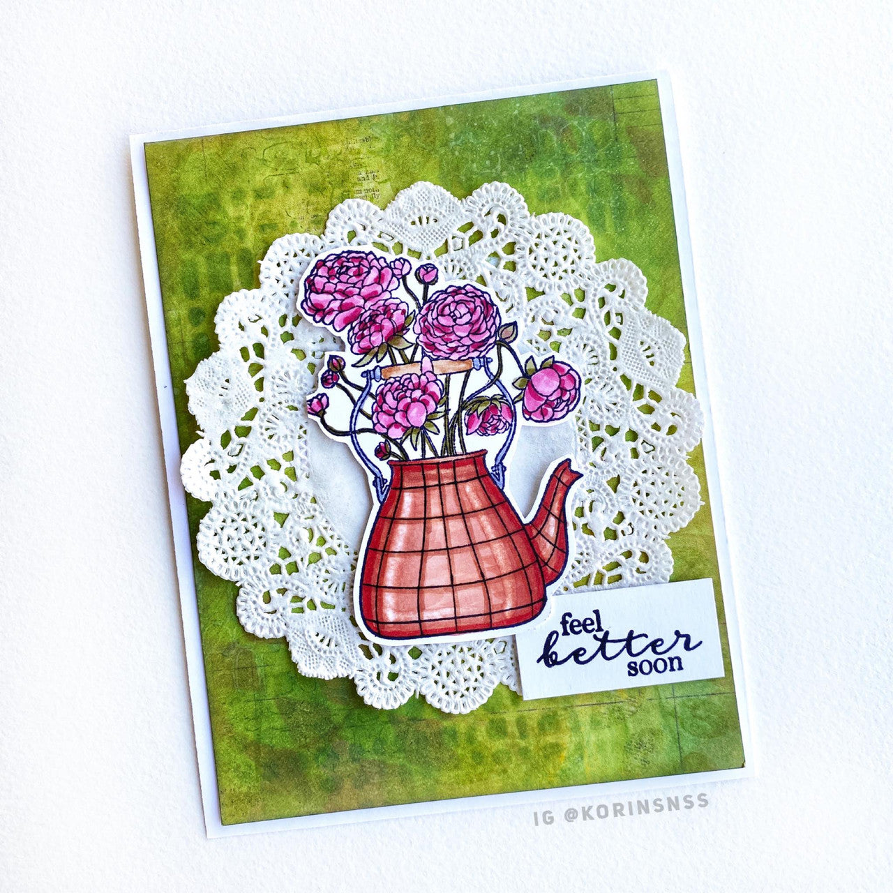 Beautiful Bouquets Clear Stamp Set