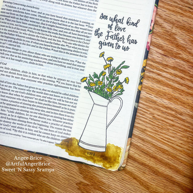 Beautiful Bouquets Clear Stamp Set