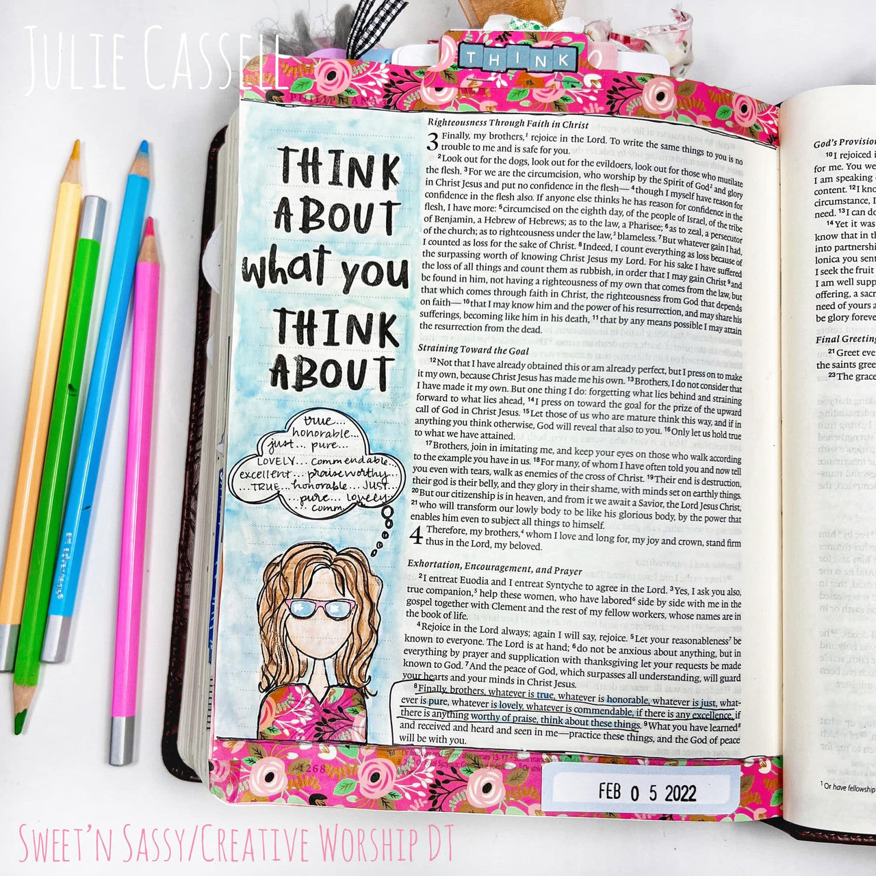 Girl Power Clear Stamp Set
