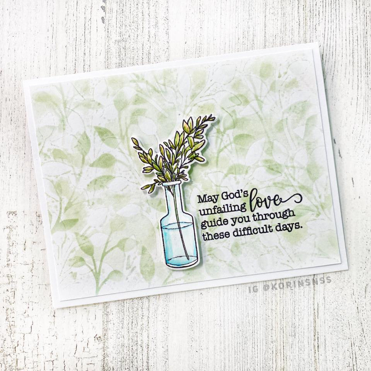 Beautiful Bouquets Clear Stamp Set