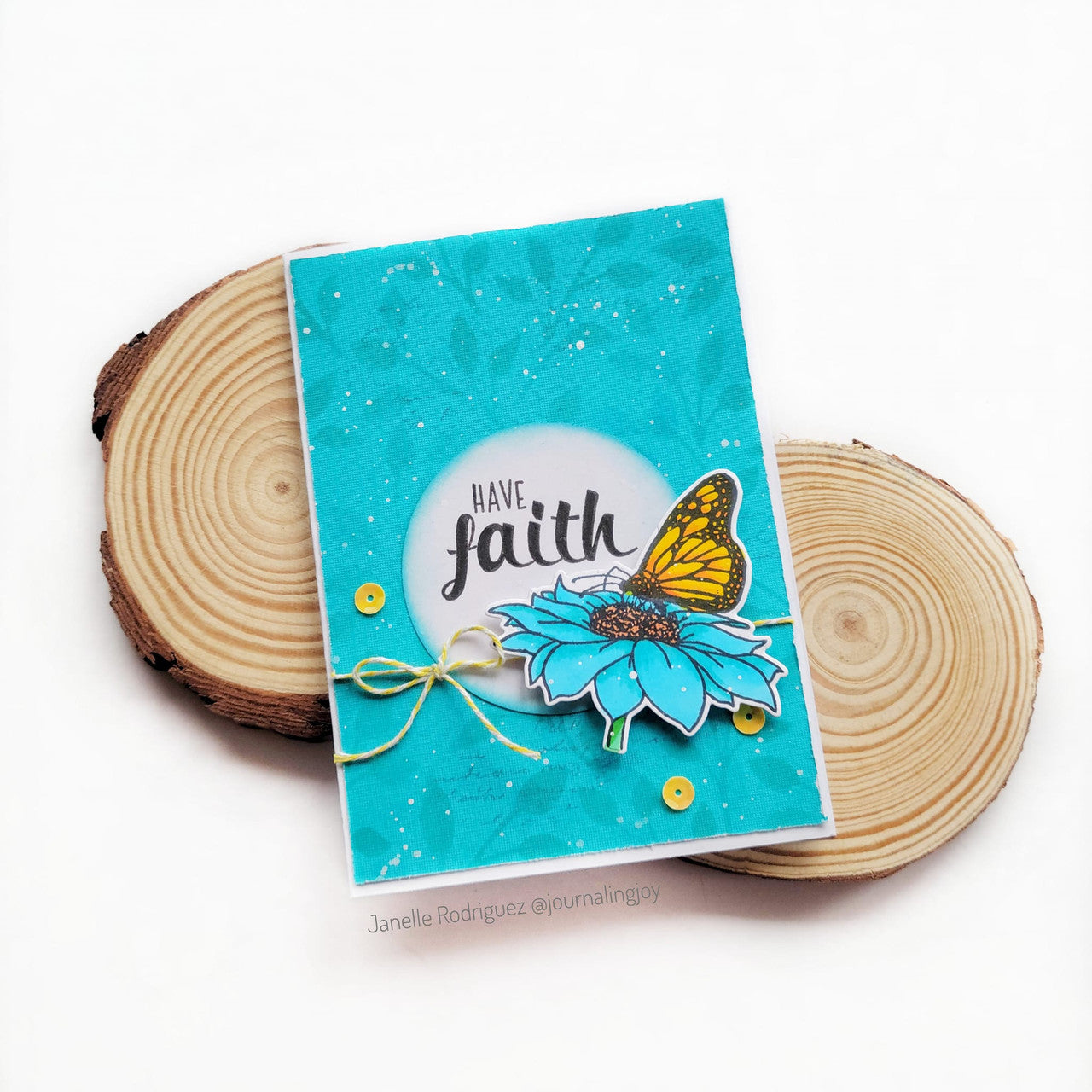 Faith Phrases Clear Stamp Set