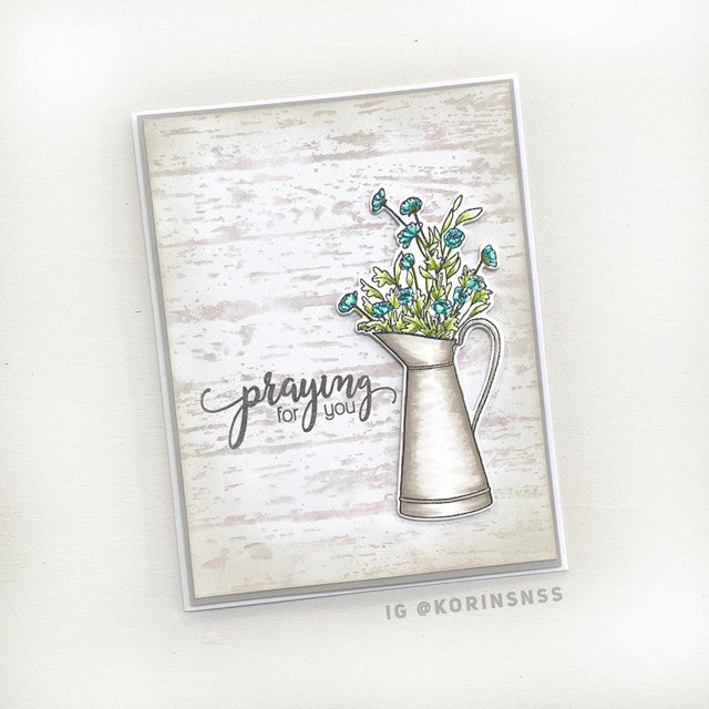 Beautiful Bouquets Clear Stamp Set