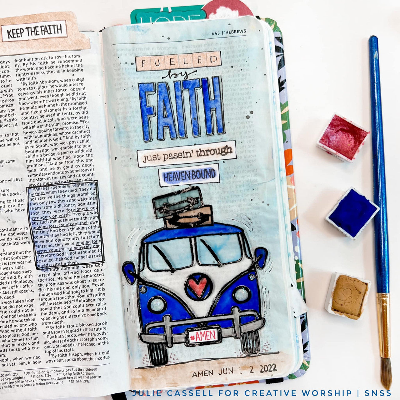 Choose Faith Clear Stamp Set