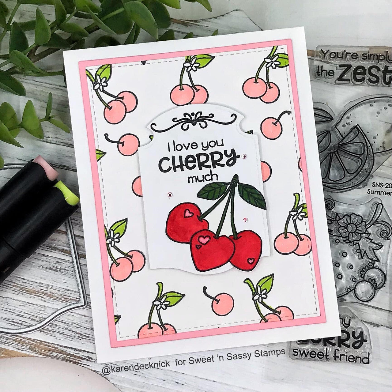 Decorative Frame Toppers Clear Stamp Set
