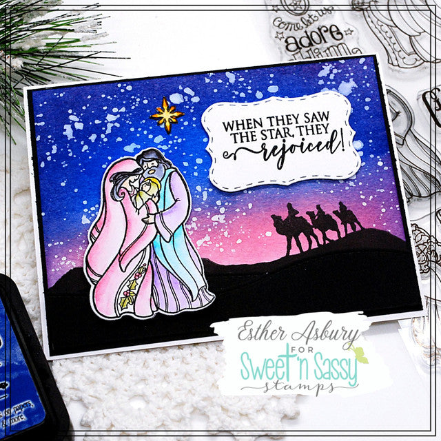 Adore Him Clear Stamp Set