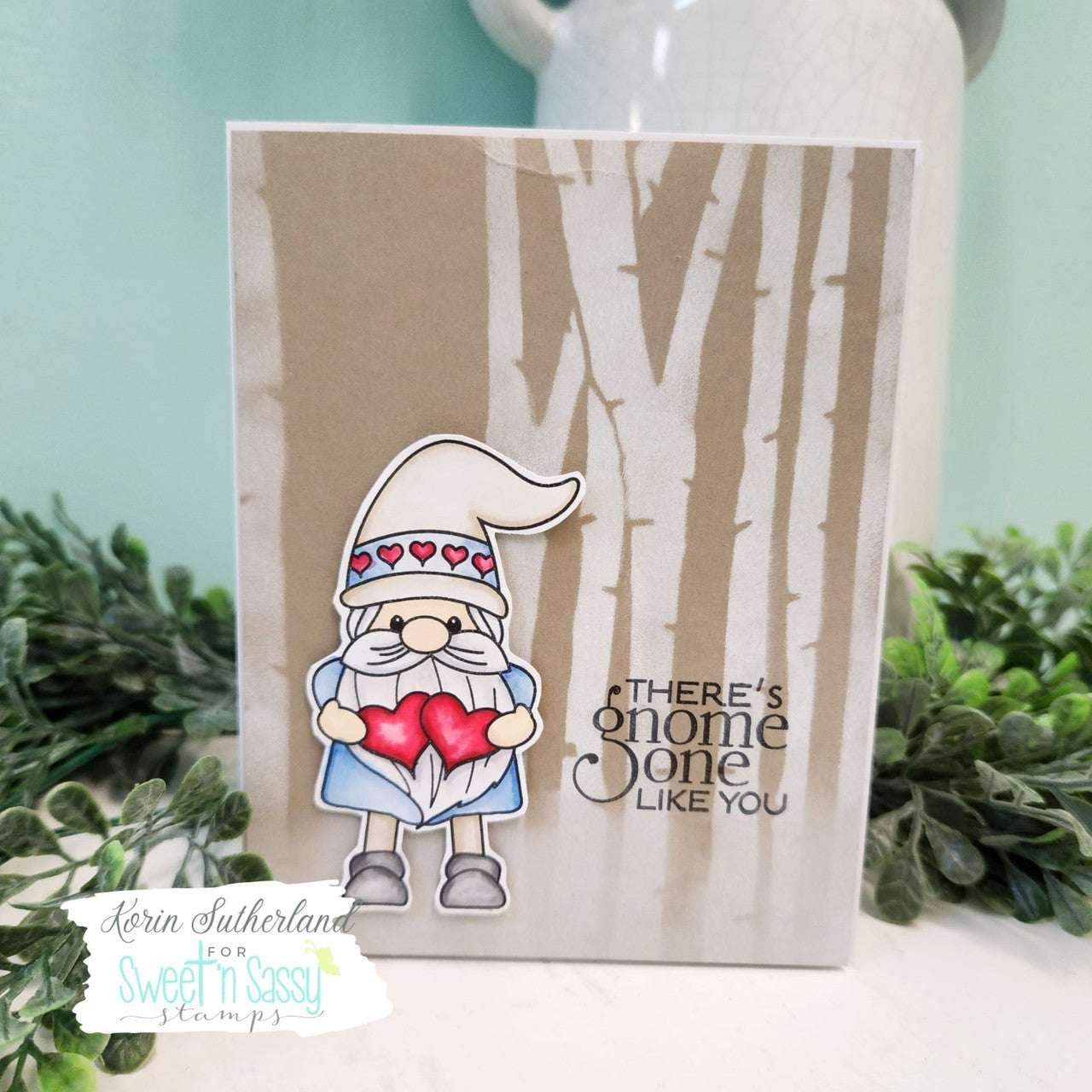 Gnome Love Stamp & Die Bundle