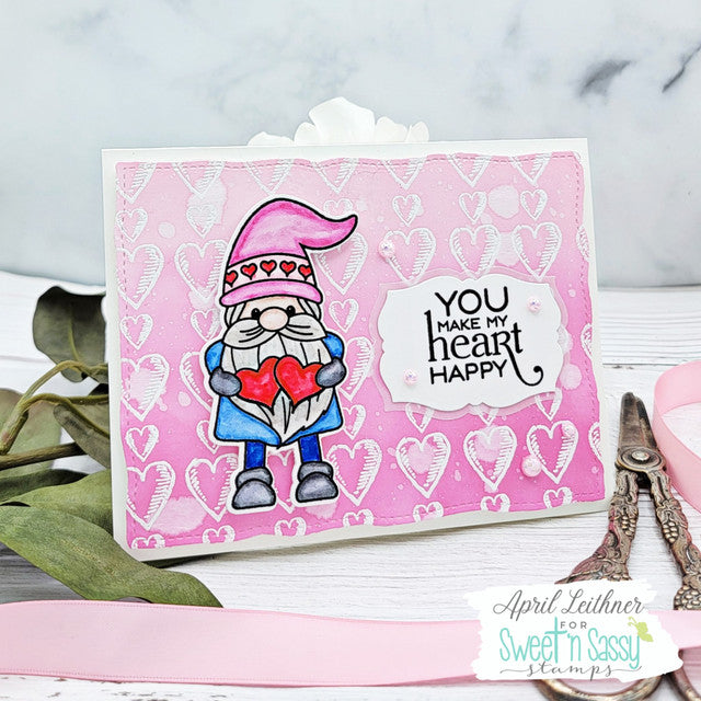 Gnome Love Stamp & Die Bundle