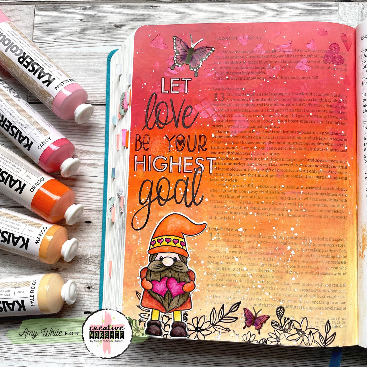 Gnome Love Stamp & Die Bundle
