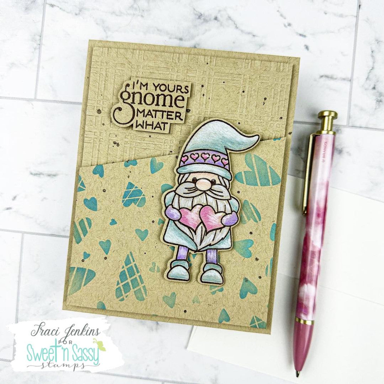 Gnome Love Clear Stamp Set