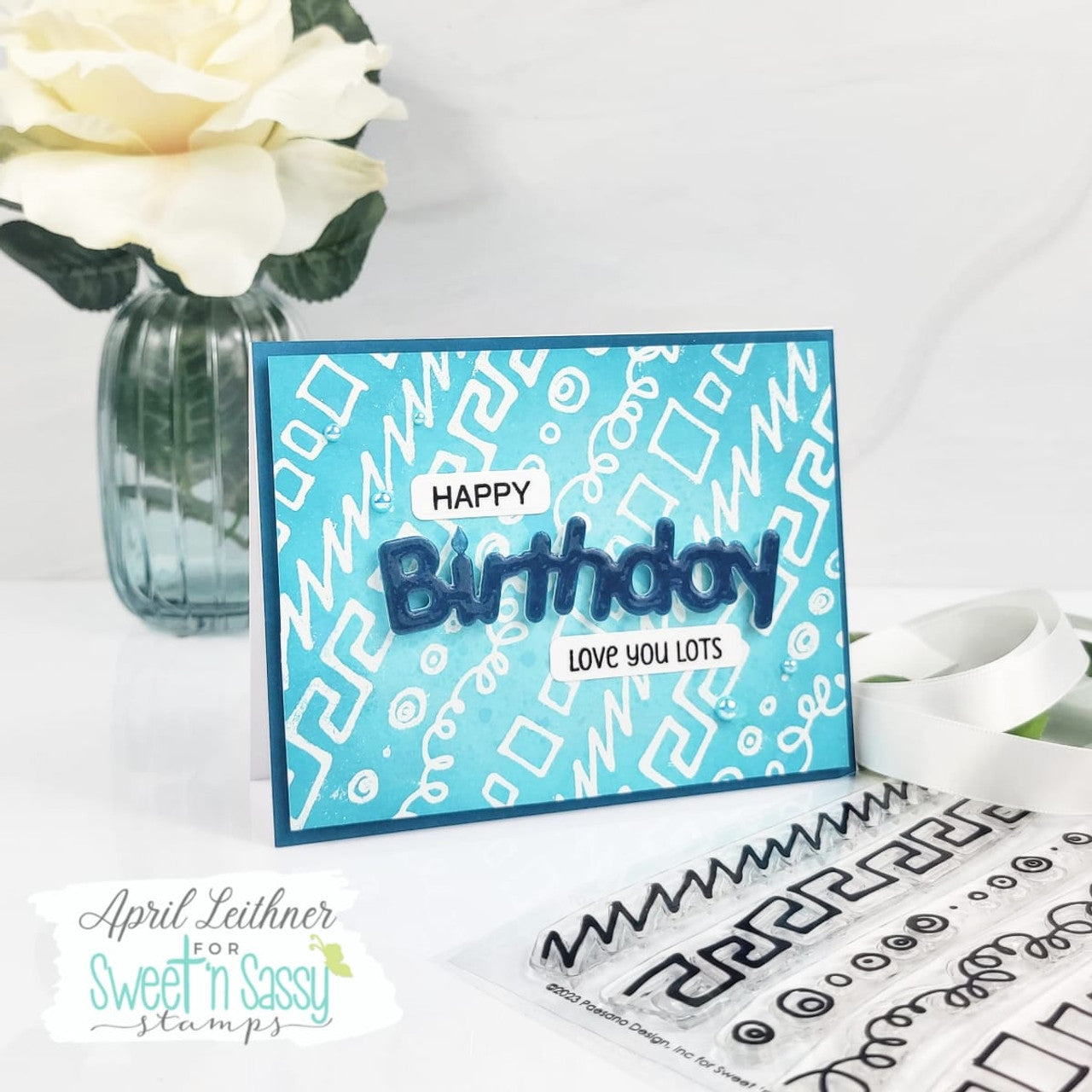 Background Builders: Funky Borders Clear Stamp Set