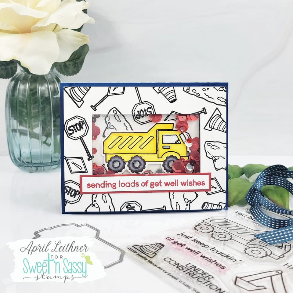 Keep Truckin' Clear Stamp Set