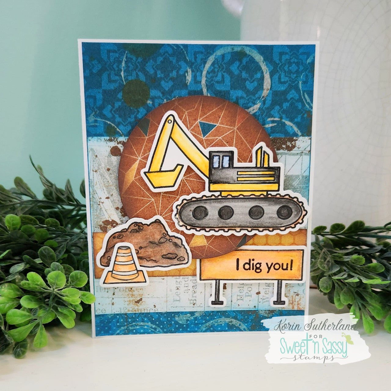 Keep Truckin' Clear Stamp Set