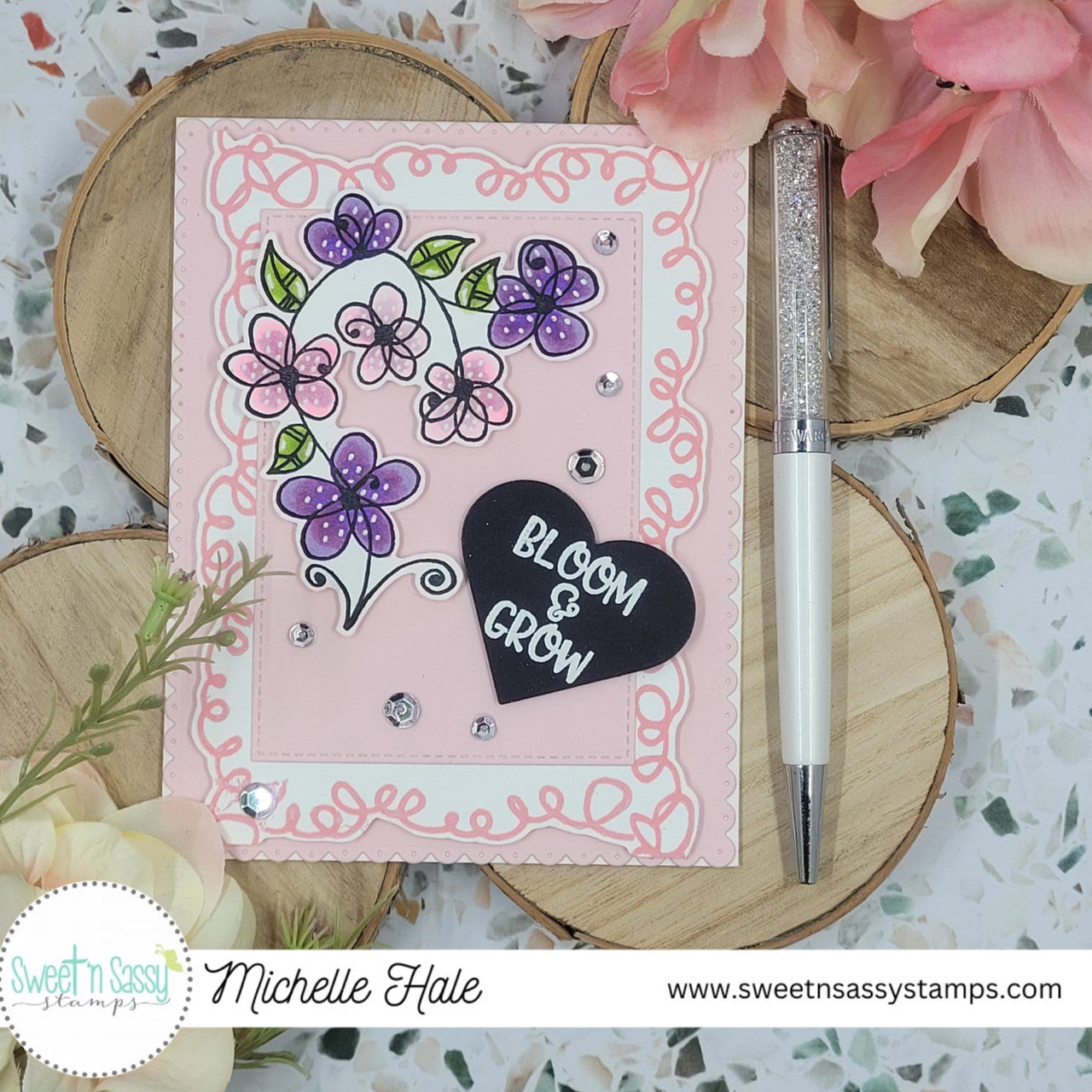 Background Builders: Funky Borders Clear Stamp Set