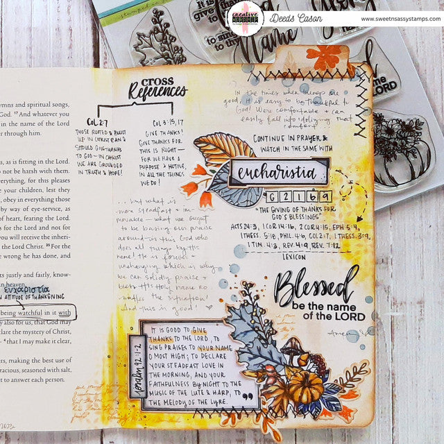 Sew Many Stitches Clear Stamp Set
