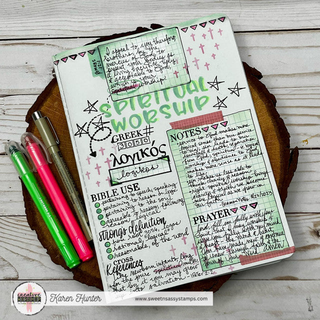 Word Mapping 2 Clear Stamp Set