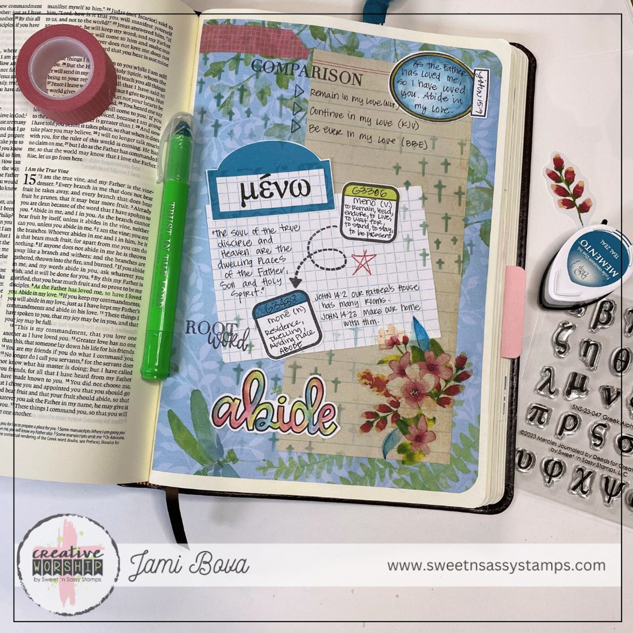 Word Mapping 2 Clear Stamp Set