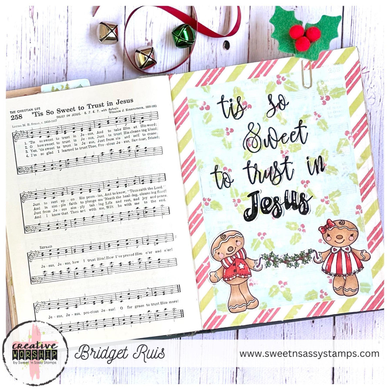 Peppermint Stripe Stencil