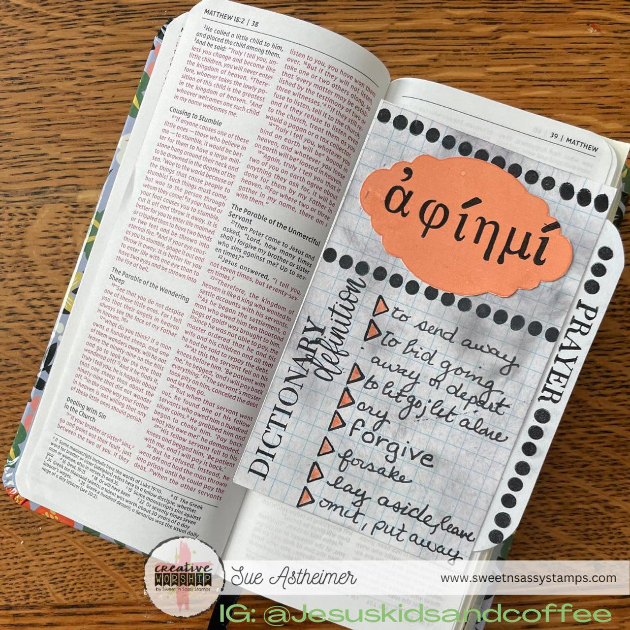 Word Mapping 2 Clear Stamp Set