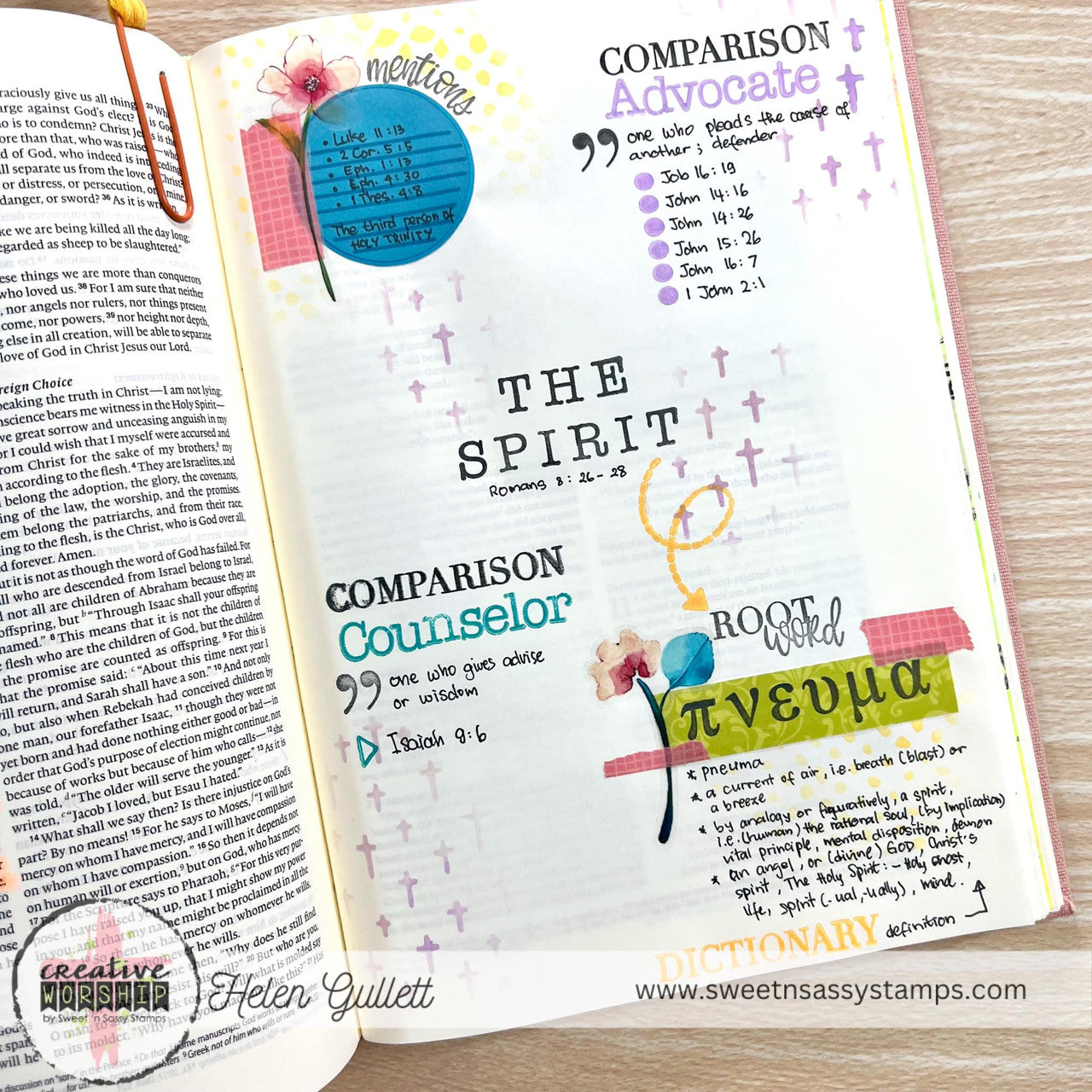 Word Mapping 2 Clear Stamp Set