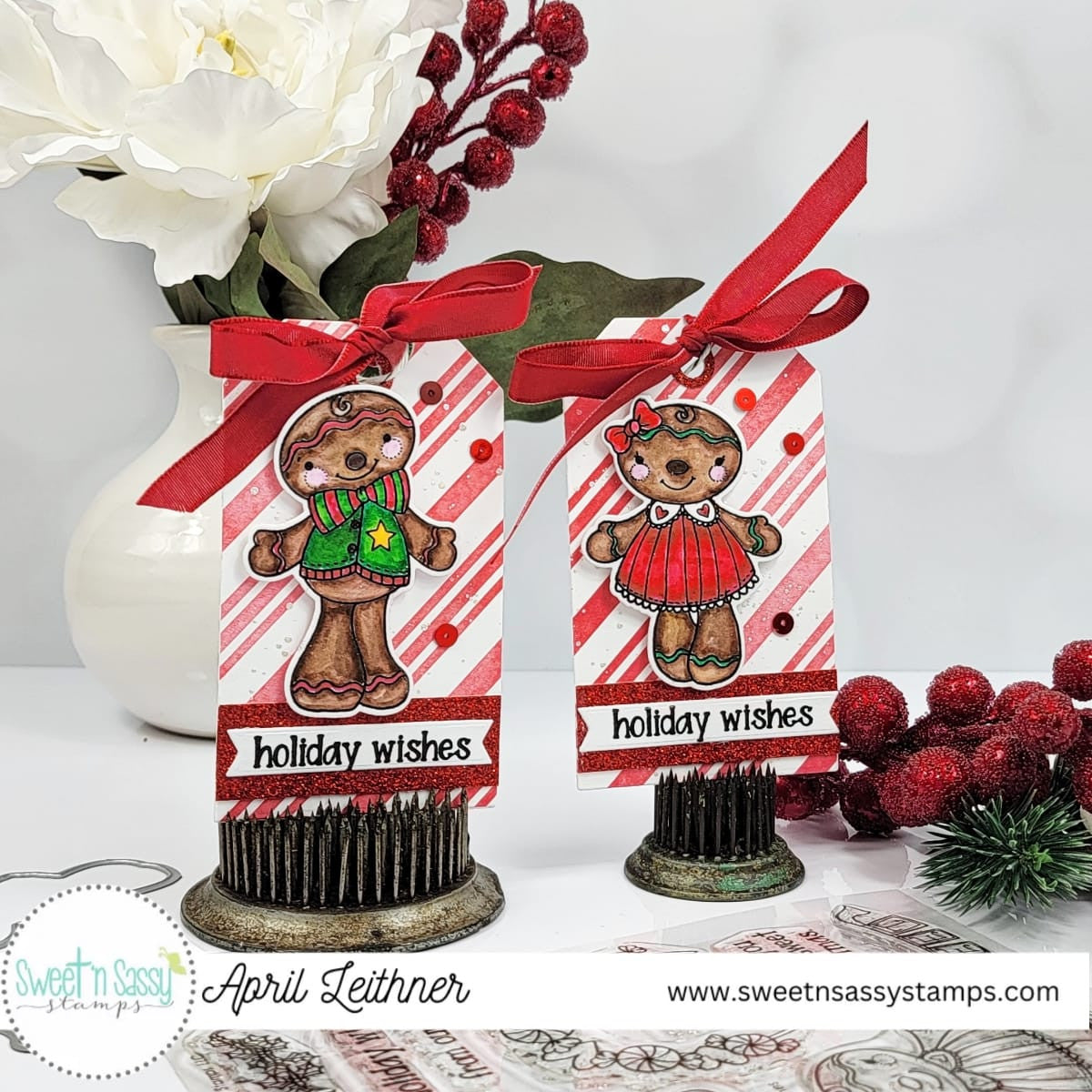 Peppermint Stripe Stencil