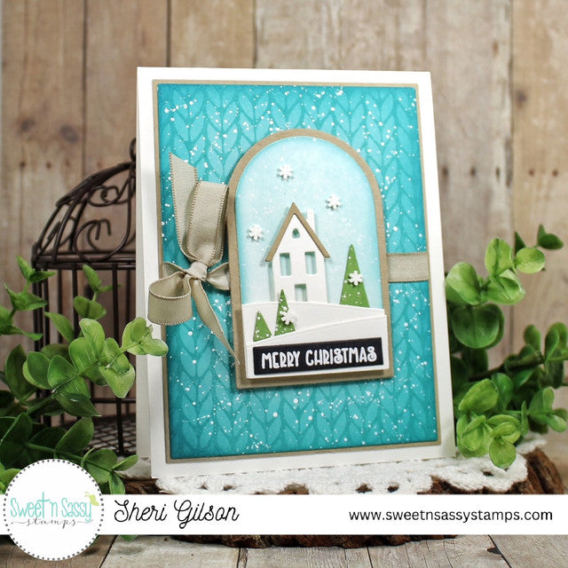 Knit Background Clear Stamp