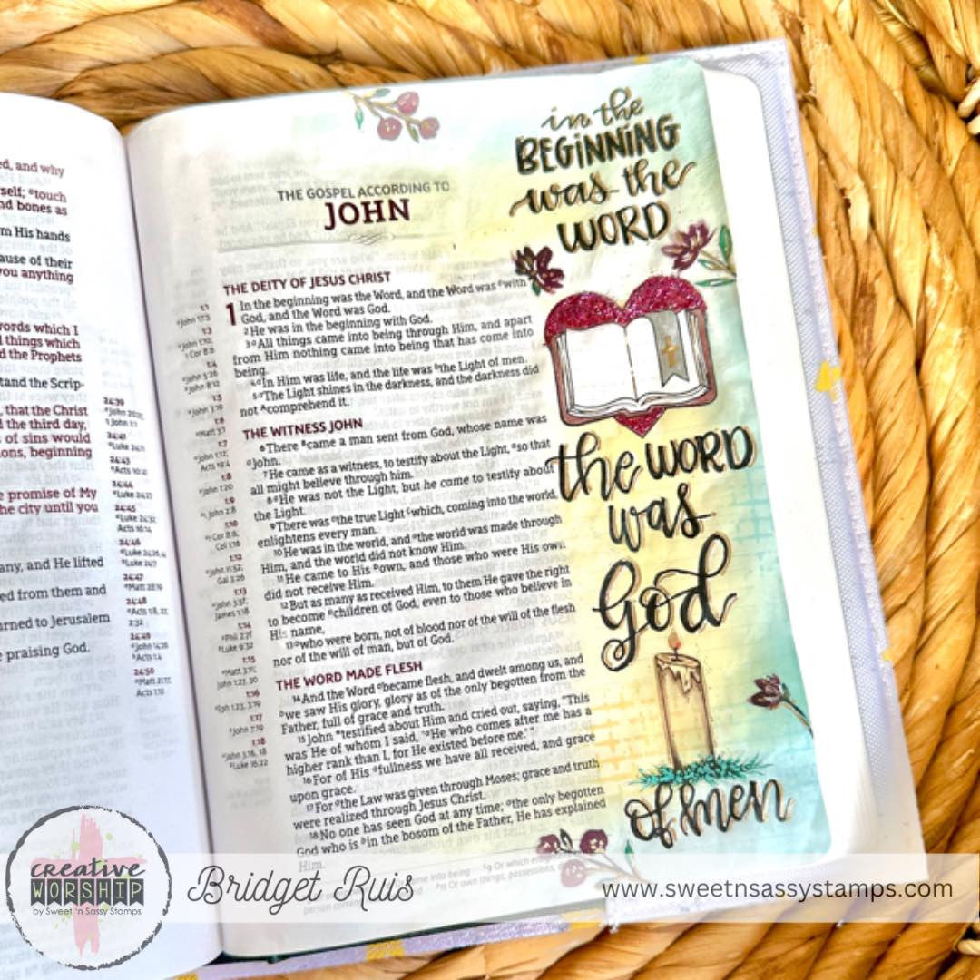His Book Clear Stamp Set