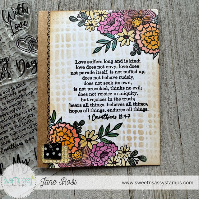 With Love Clear Stamp Set