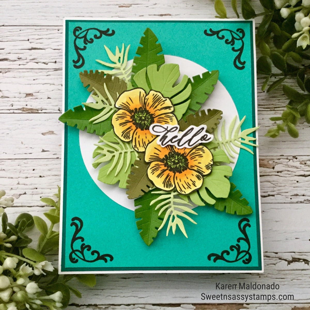 Tropical Foliage Die Set