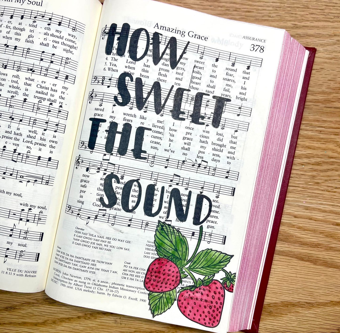 Vintage Strawberry Seed Packet Clear Stamp Set