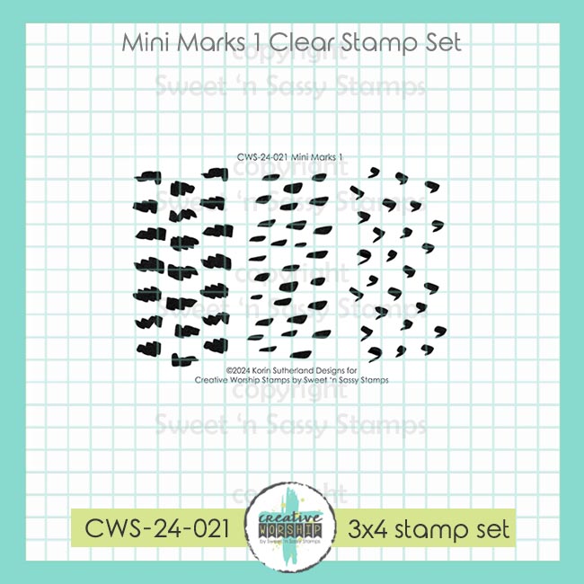 Mini Marks 1 Clear Stamp Set