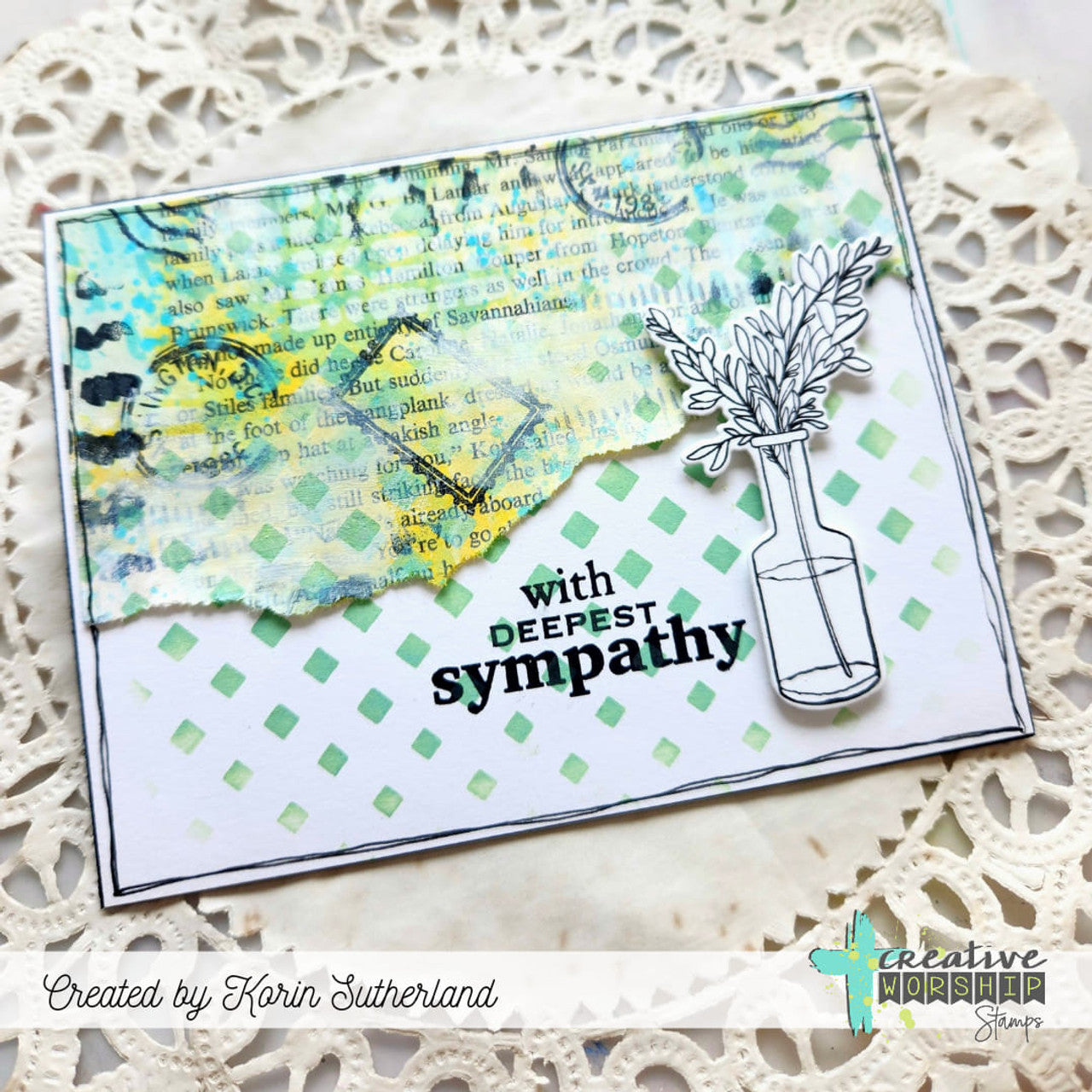 Beautiful Bouquets Clear Stamp Set
