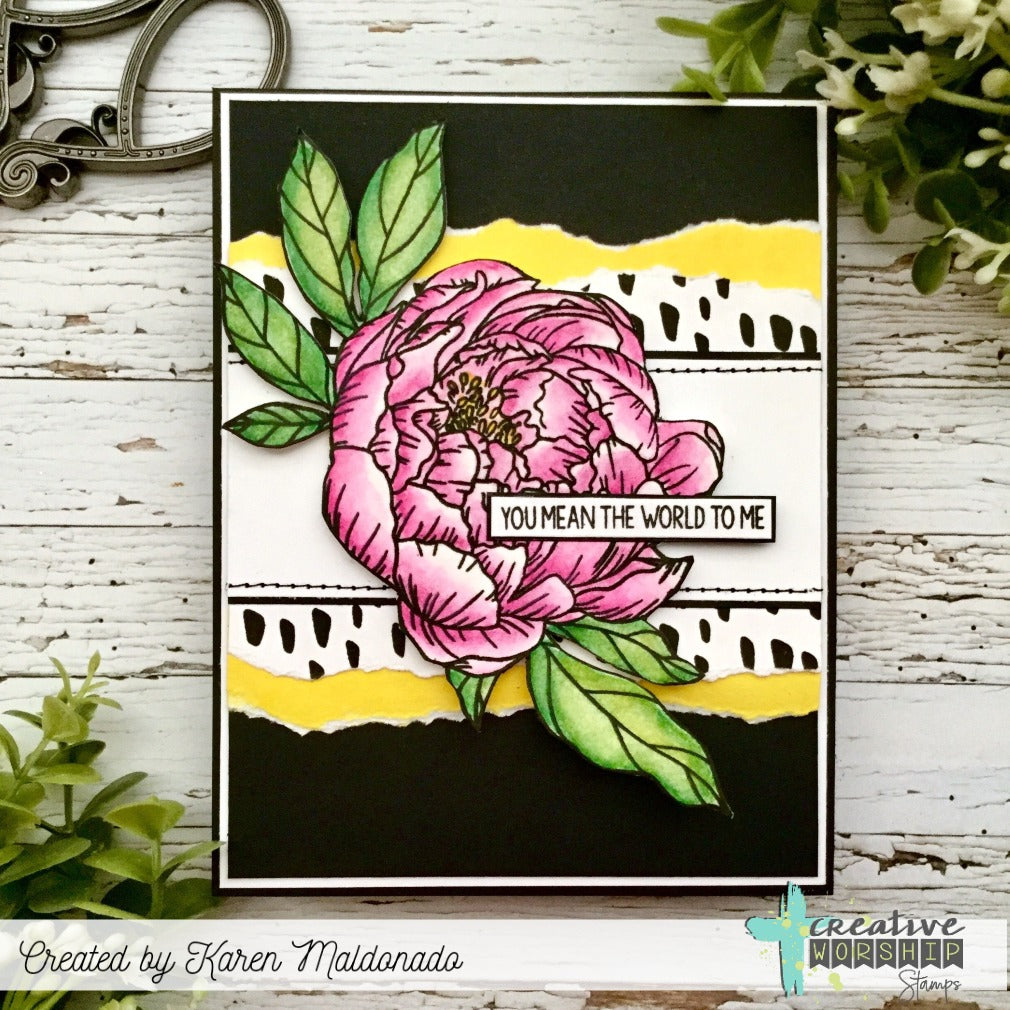 Mini Marks 1 Clear Stamp Set