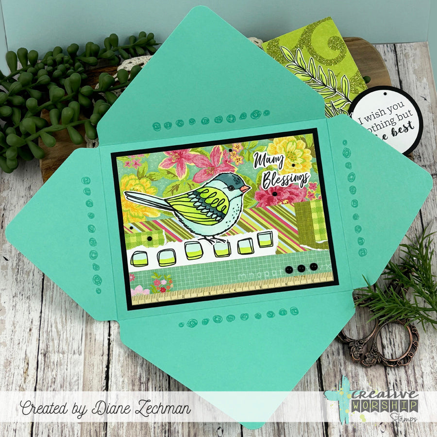 Funky Textures 2 Clear Stamp Set