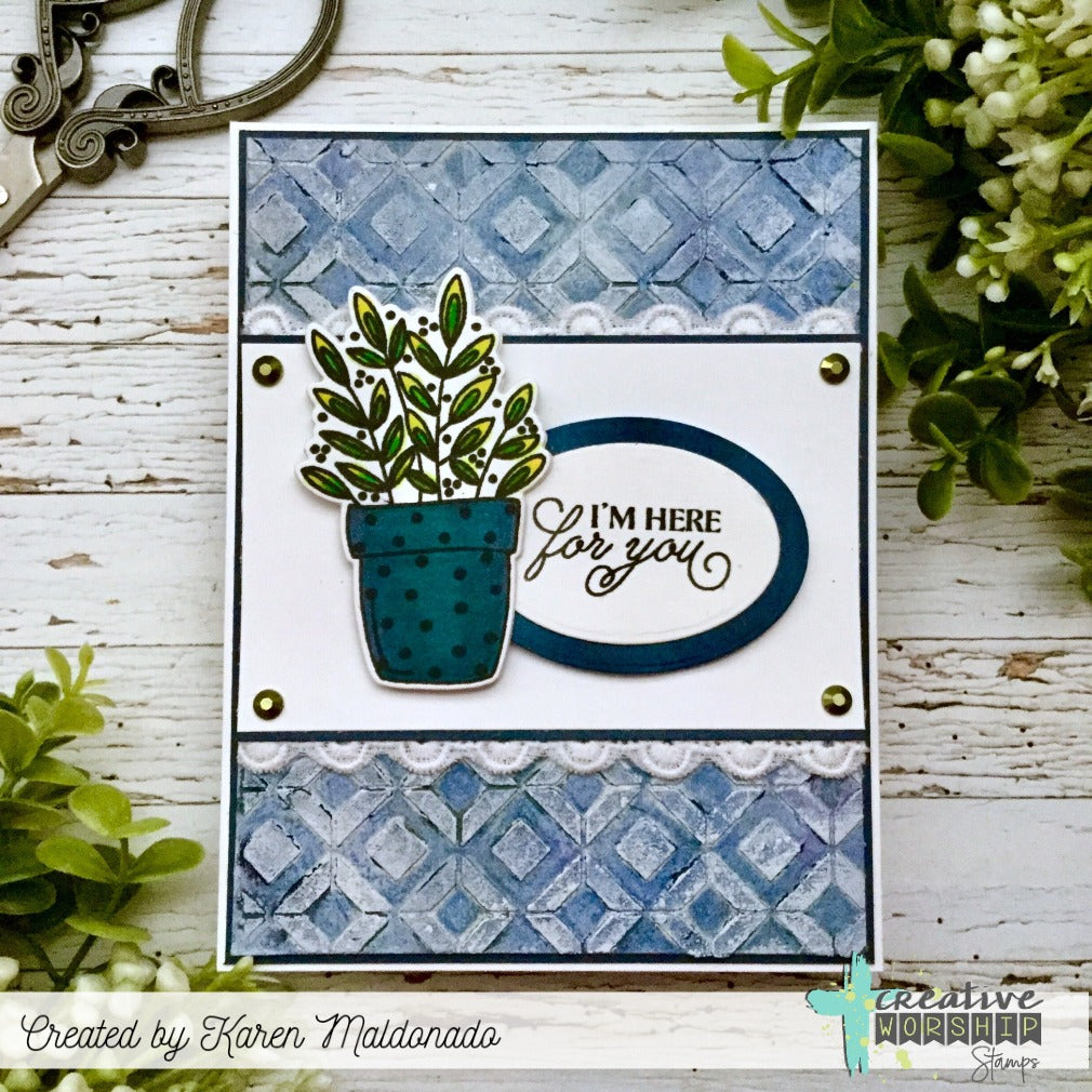 Diamond Tile Stencil