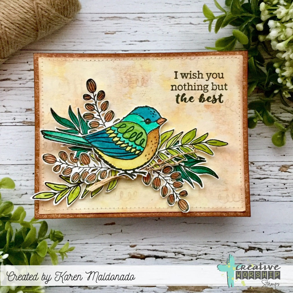 Beautiful Branches Clear Stamp Set