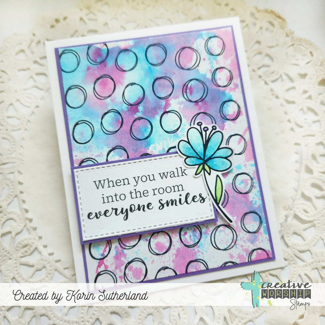Fun Florals Clear Stamp Set