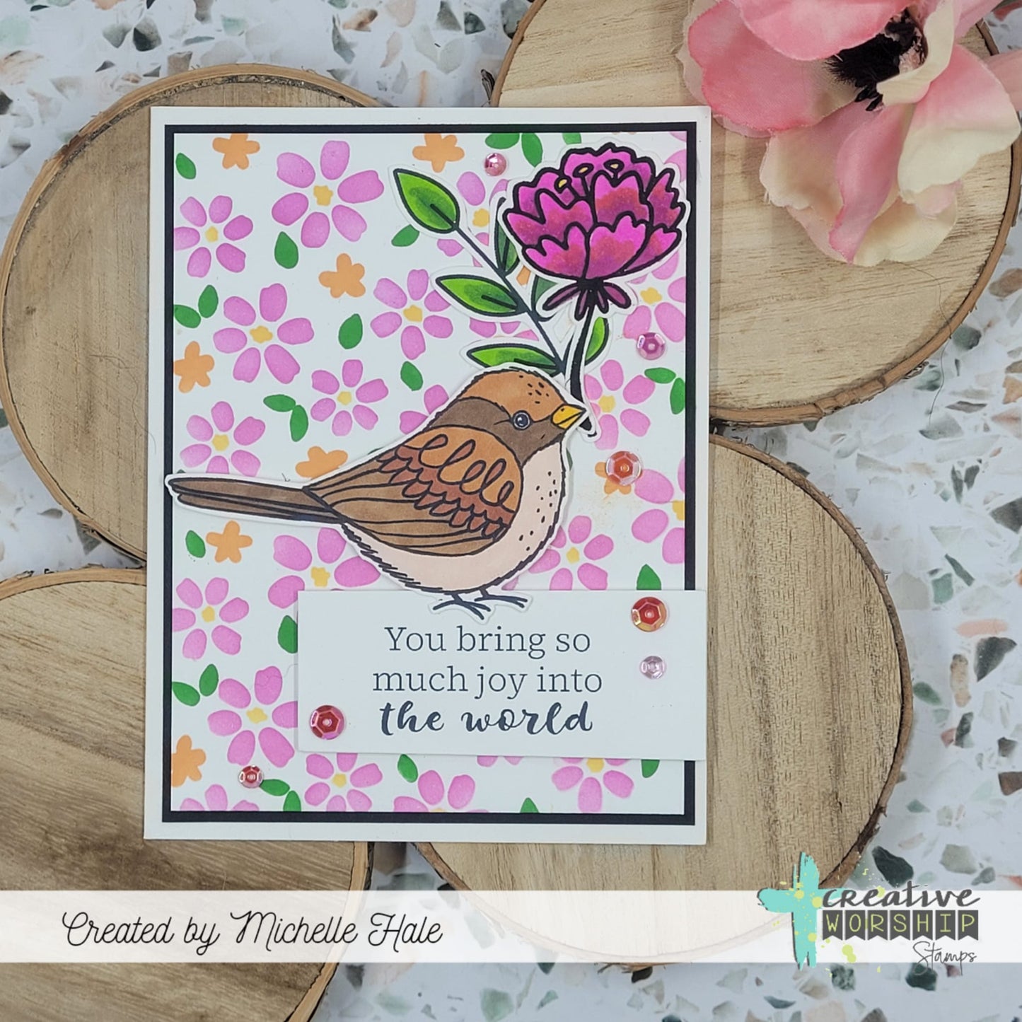 Fun Florals Clear Stamp Set