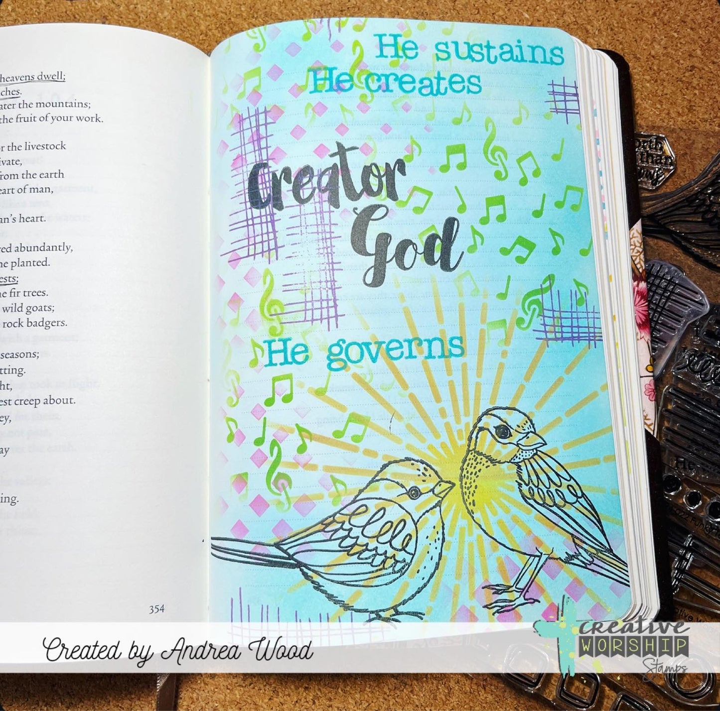 Funky Textures 2 Clear Stamp Set
