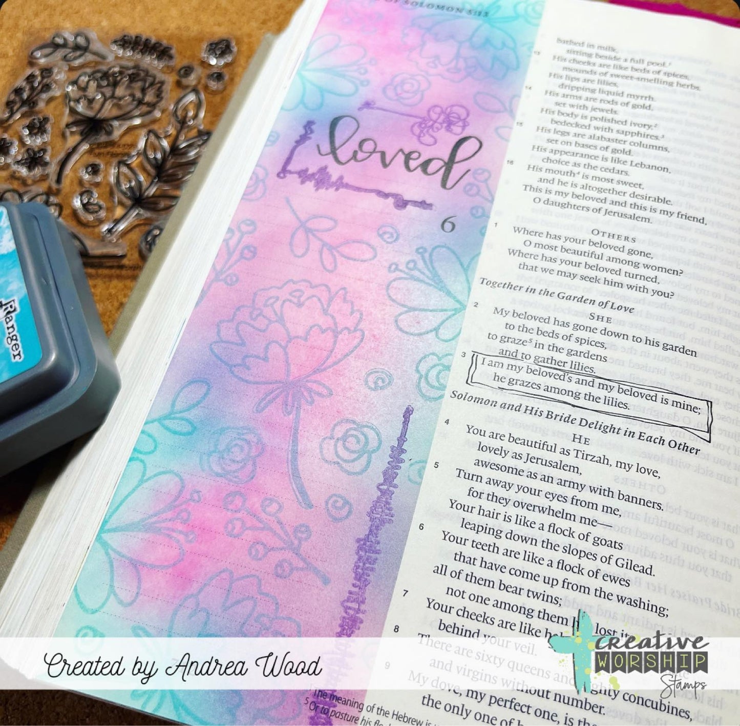 Fun Florals Clear Stamp Set