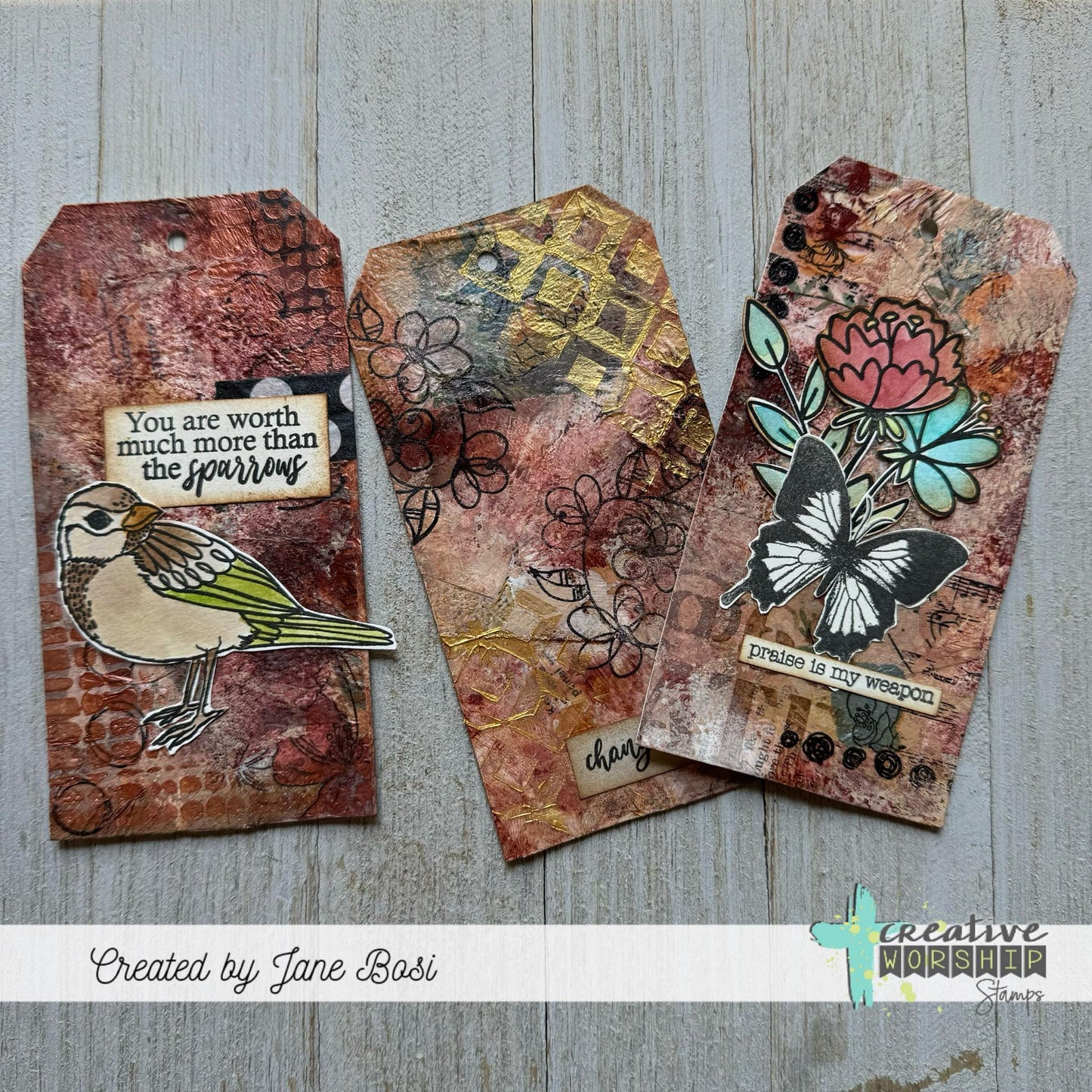 Fun Florals Clear Stamp Set