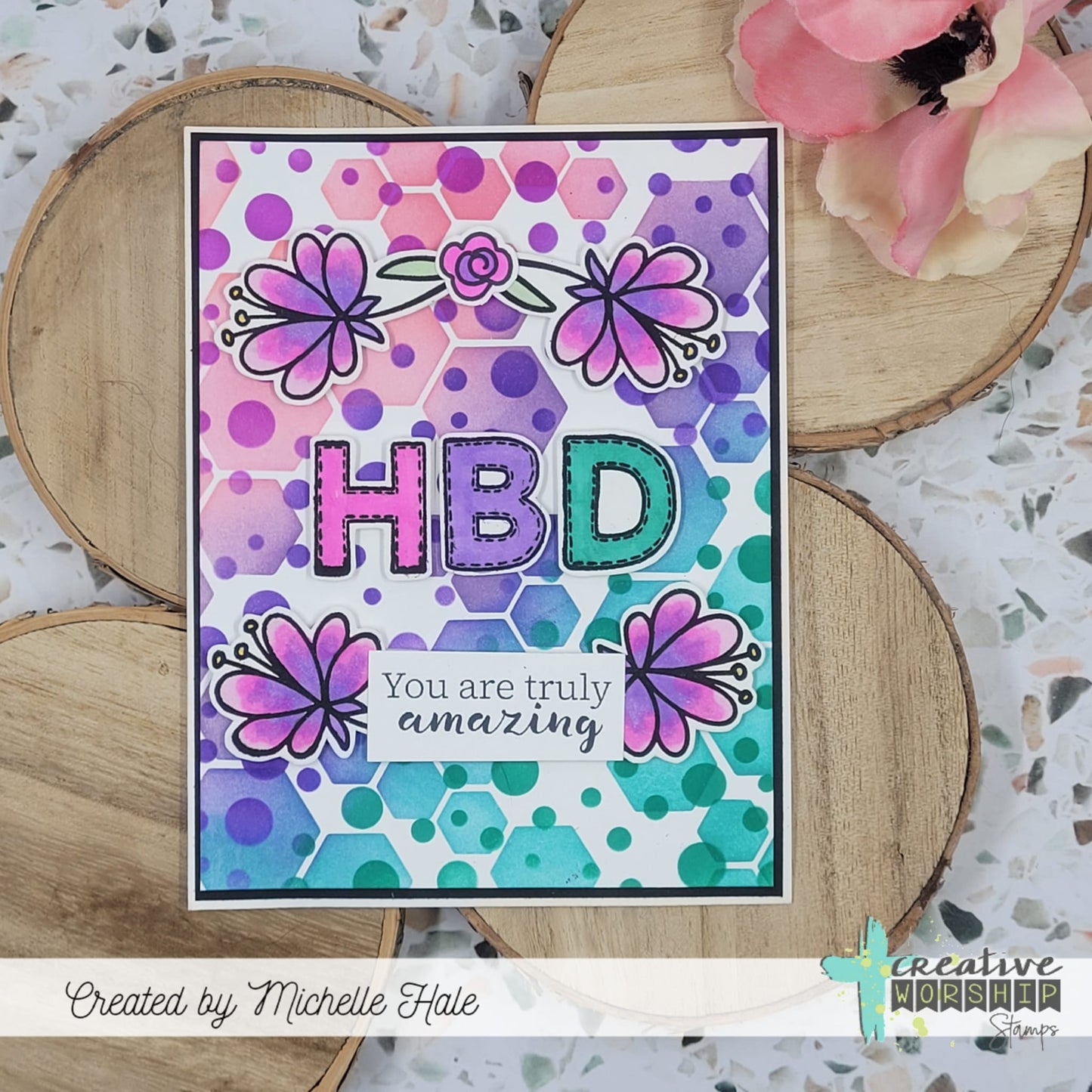 Fun Florals Clear Stamp Set