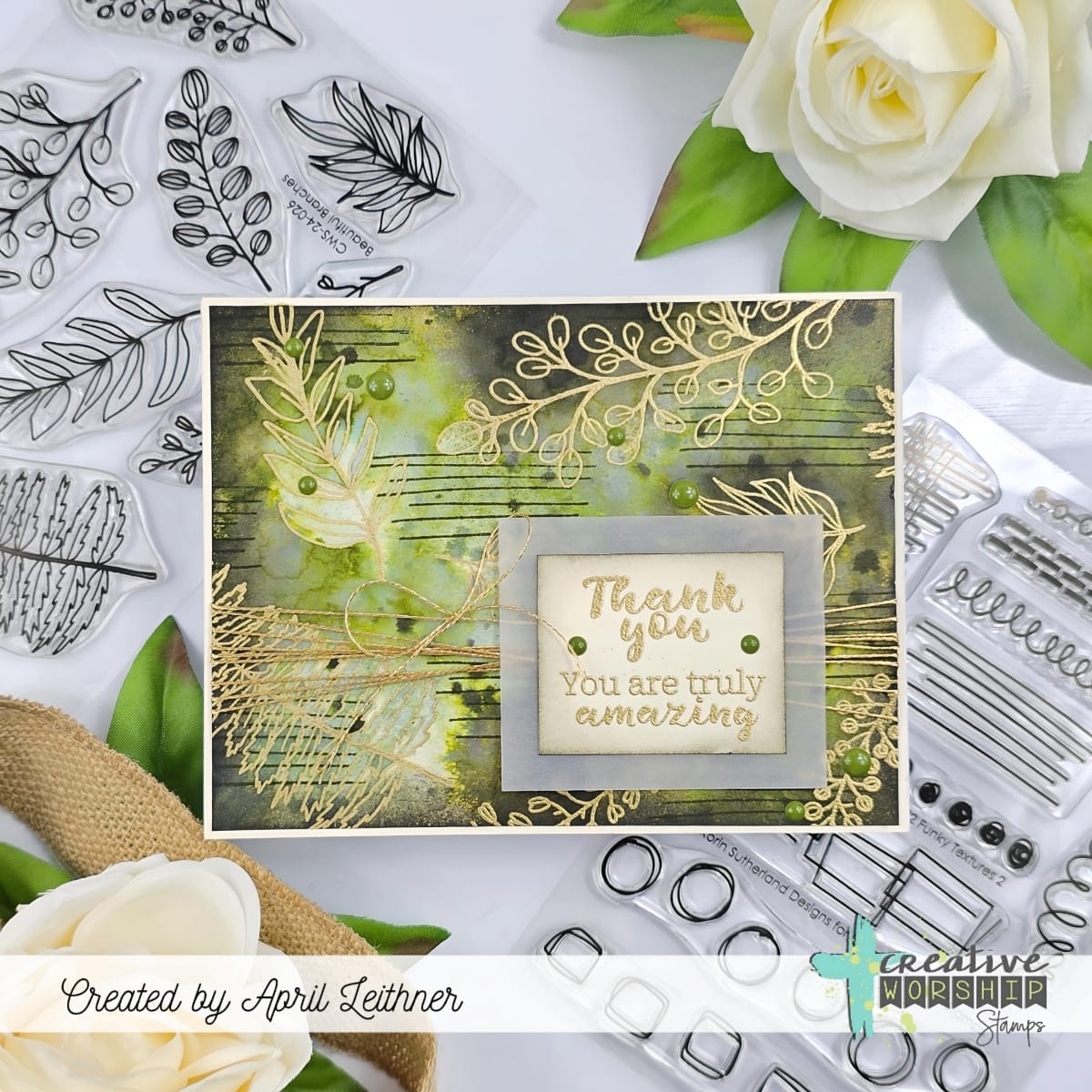 Funky Textures 2 Clear Stamp Set