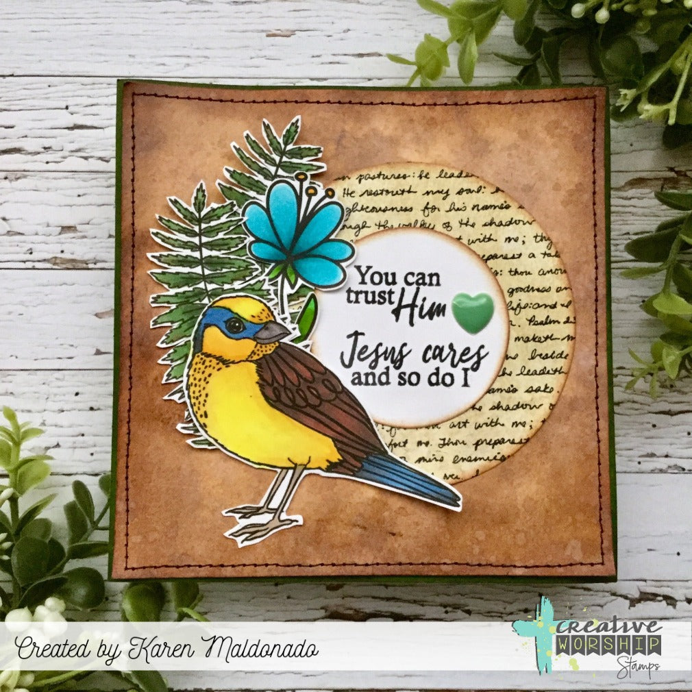 Fun Florals Clear Stamp Set