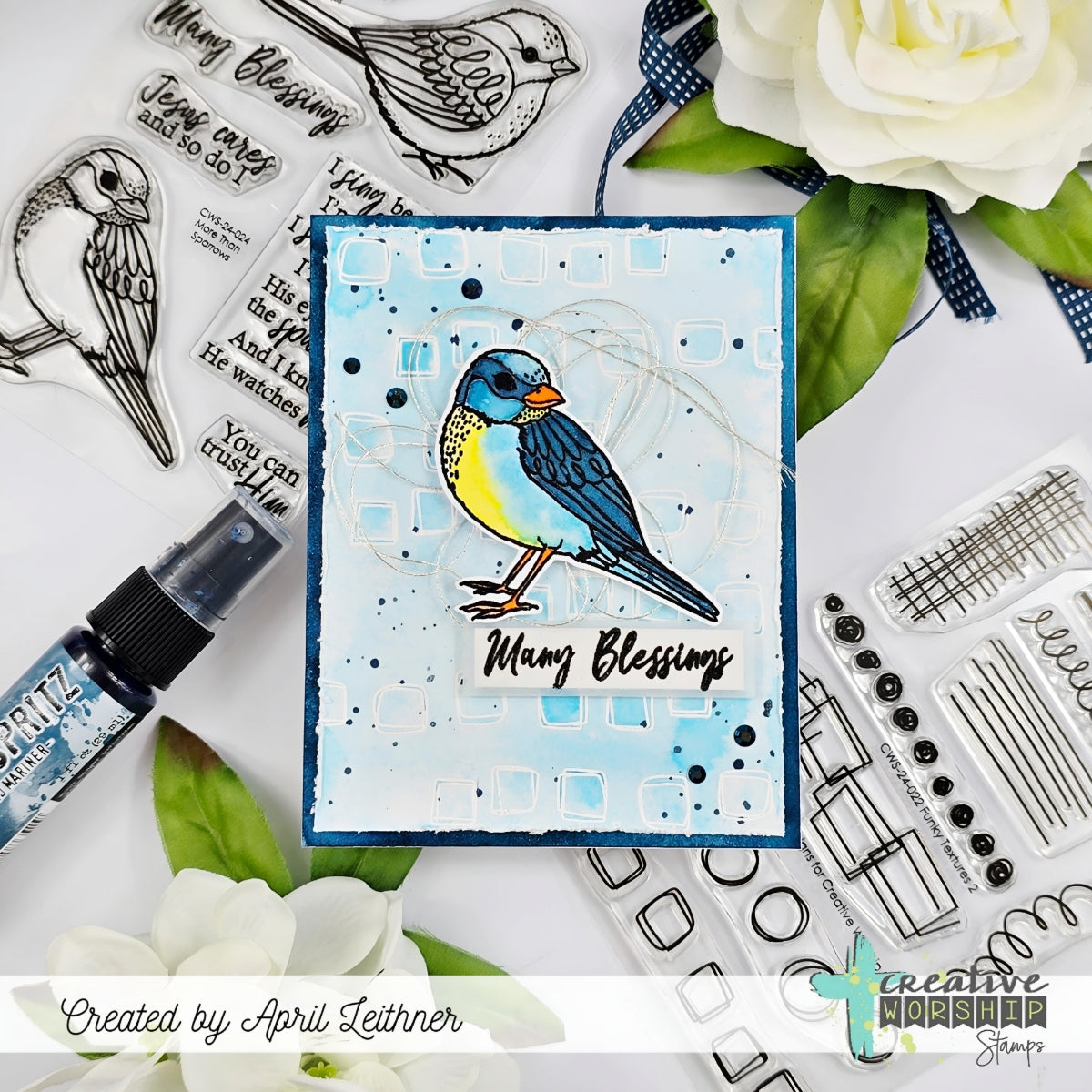 Funky Textures 2 Clear Stamp Set