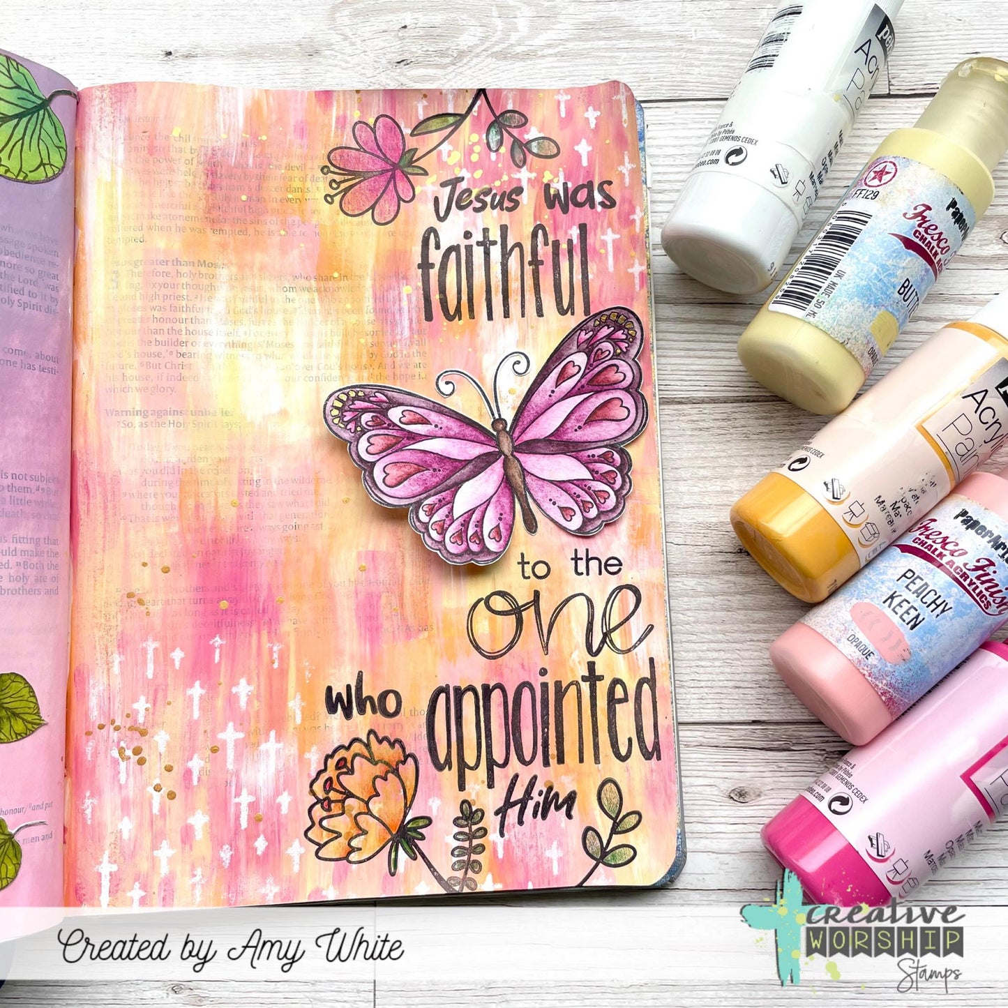 Fun Florals Clear Stamp Set
