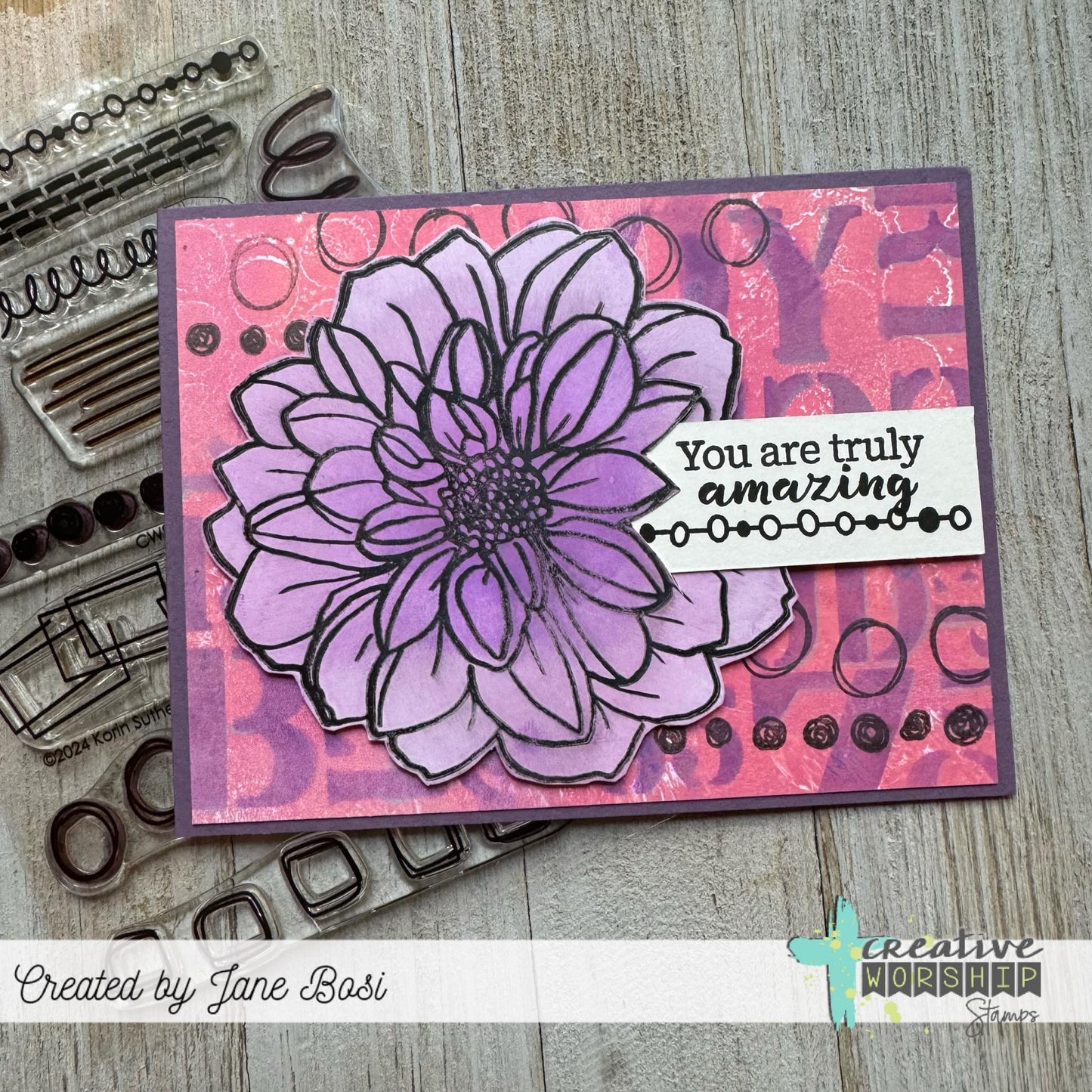 Funky Textures 2 Clear Stamp Set