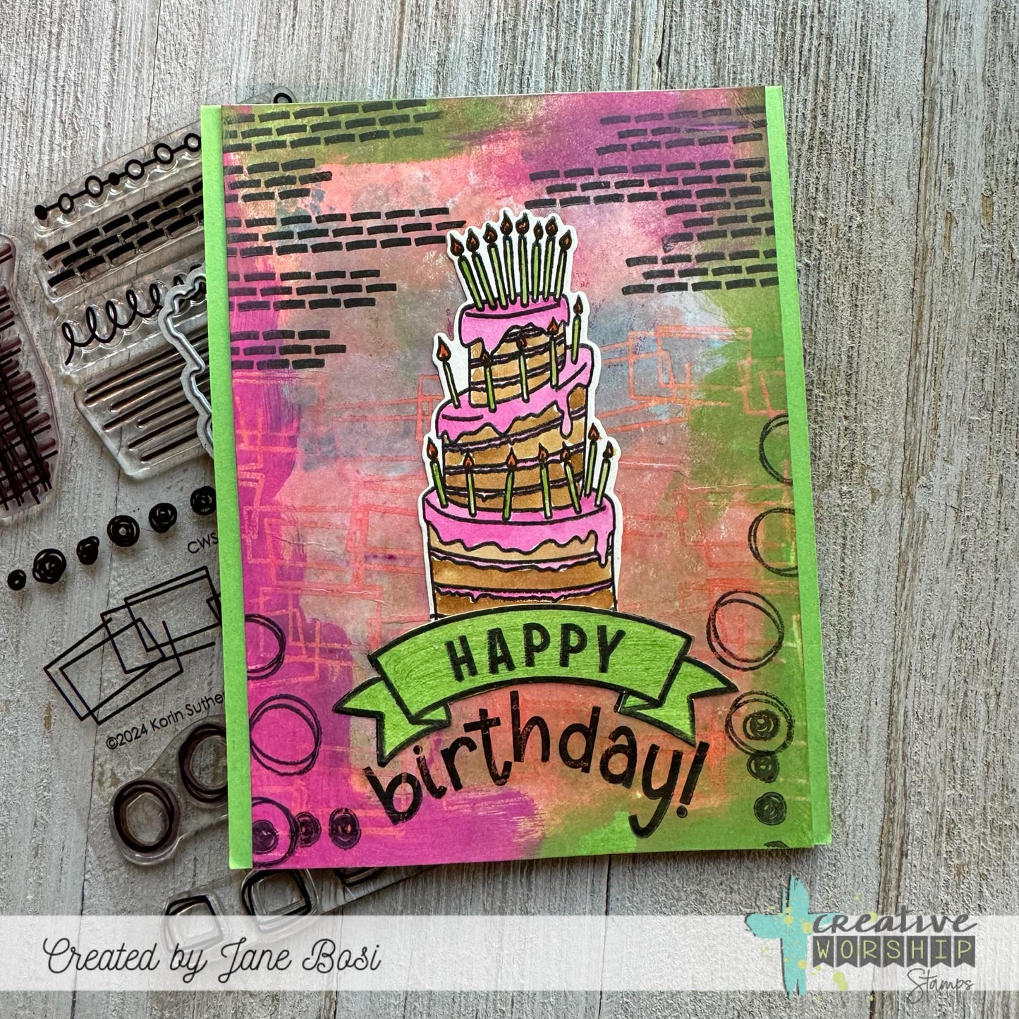 Funky Textures 2 Clear Stamp Set