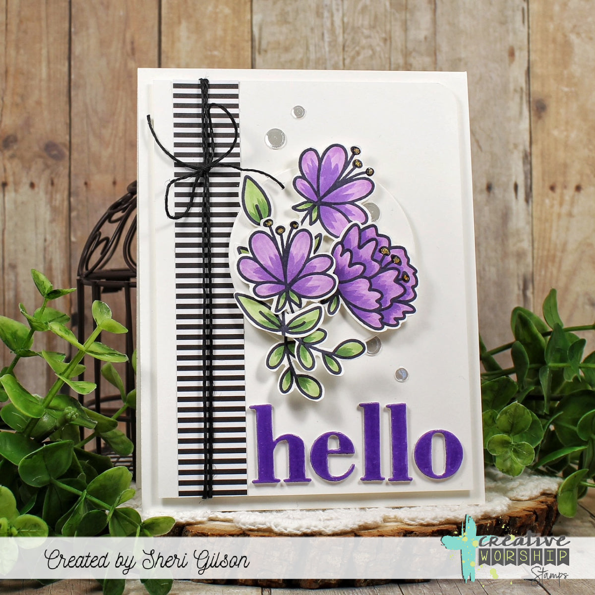 Fun Florals Clear Stamp Set