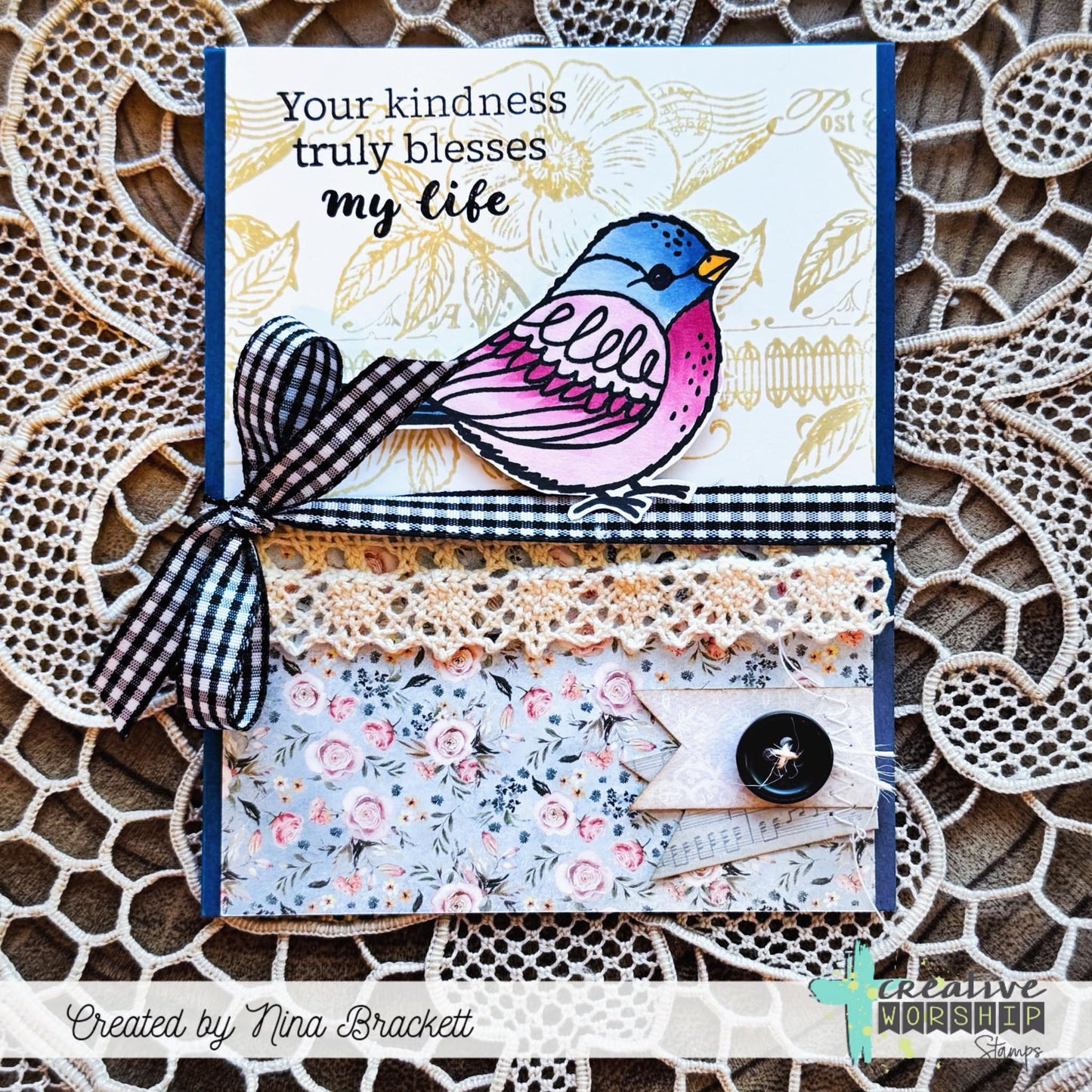 Fun Florals Clear Stamp Set